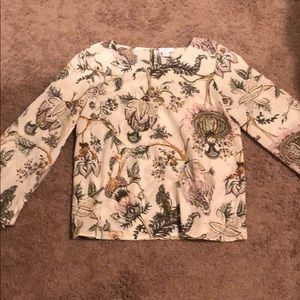 Floral Kenar Blouse